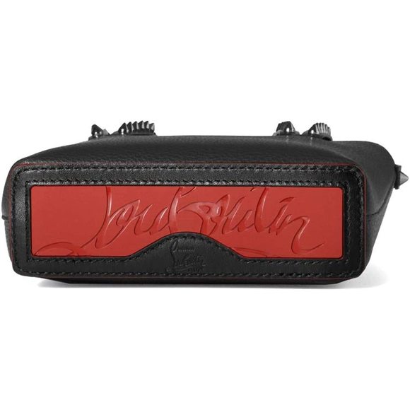 Christian Louboutin Mini Shoulder Bag Tote Bag Cabata Black - Picture 3 of 5